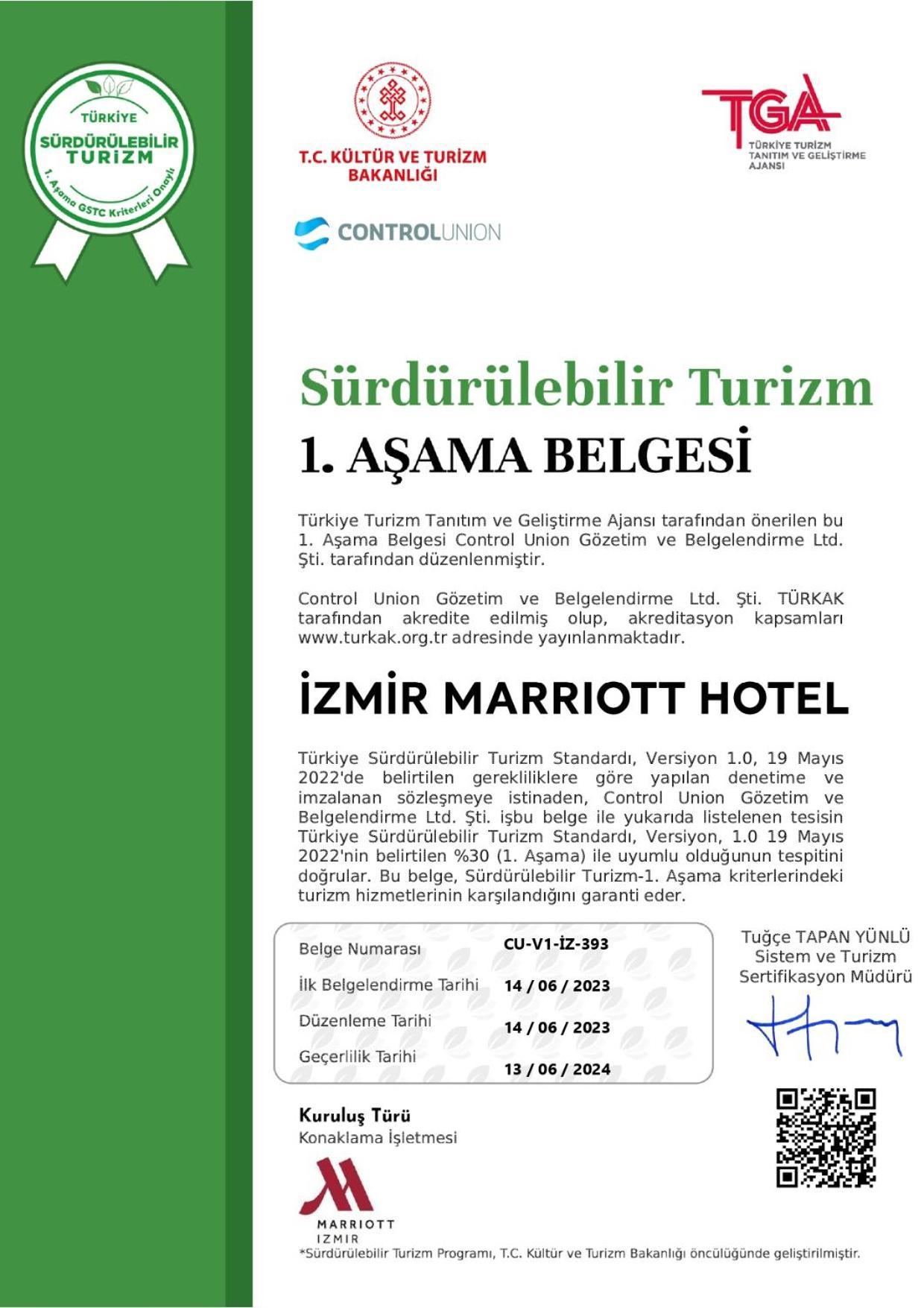 Izmir Marriott Hotel المظهر الخارجي الصورة